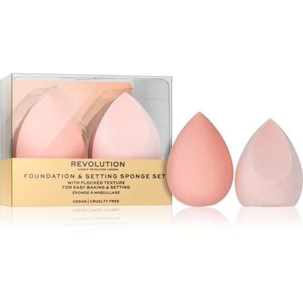 Makeup Revolution Makeup Revolution Conceal & Fix Conceal & Fix spužvica za puder 2 kom