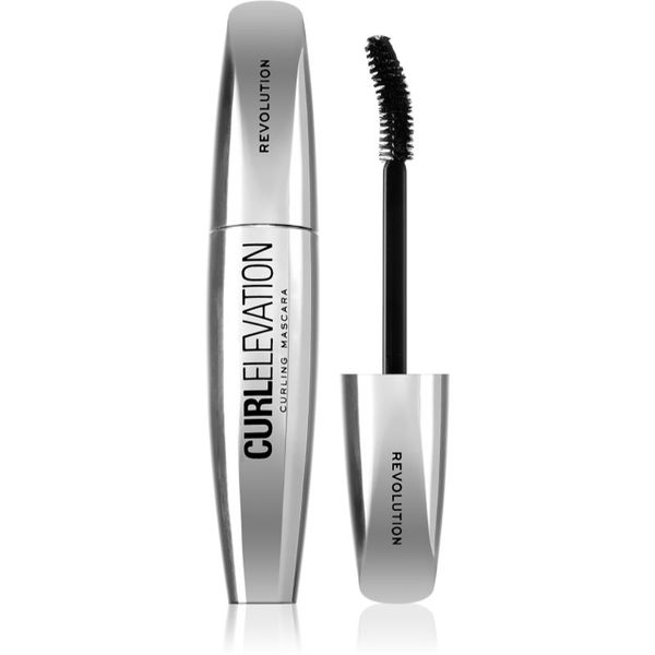 Makeup Revolution Makeup Revolution Curl Elevation maskara za uvijanje i odvajanje trepavica nijansa Black 8 ml