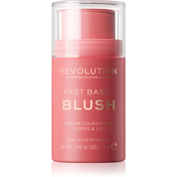 Makeup Revolution Makeup Revolution Fast Base balzam za toniranje usana i obraza nijansa Baby 14 g