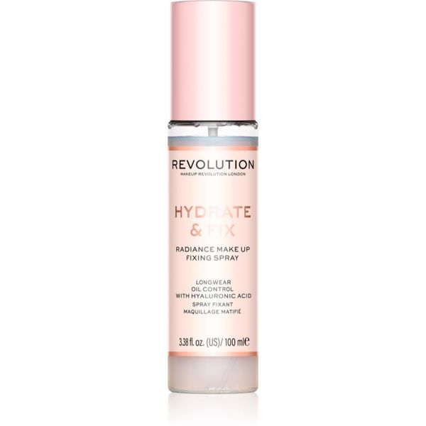 Makeup Revolution Makeup Revolution Hydrate & Fix sprej za fiksiranje šminke 100 ml