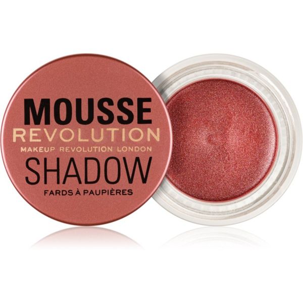 Makeup Revolution Makeup Revolution Mousse kremasto sjenilo za oči nijansa Amber Bronze 4 g