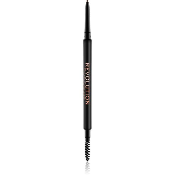 Makeup Revolution Makeup Revolution Precise Brow Pencil precizna olovka za obrve sa četkicom nijansa Brown 0.05 g