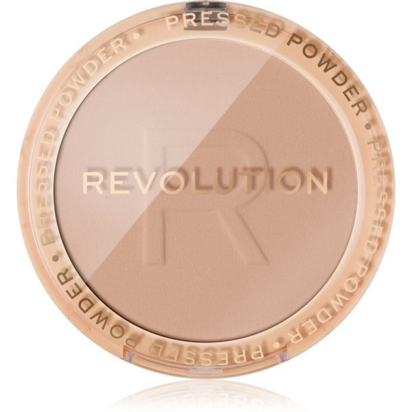 Makeup Revolution Makeup Revolution Reloaded nježni kompaktni puder nijansa Vanilla 6 g