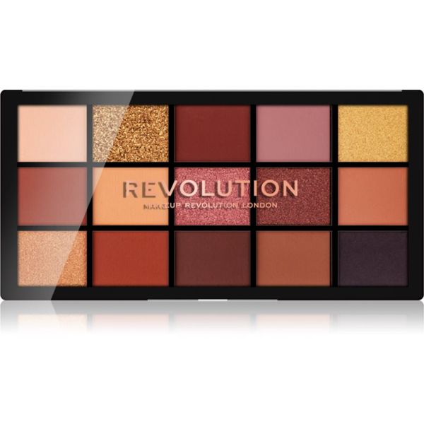 Makeup Revolution Makeup Revolution Reloaded paleta sjenila za oči nijansa Velvet Rose 15x1,1 g