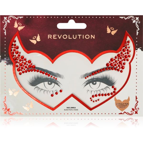 Makeup Revolution Makeup Revolution Truly Sinful Face Gems naljepnice za lice 2 g