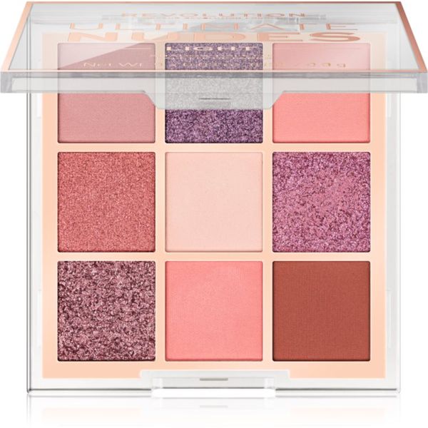 Makeup Revolution Makeup Revolution Ultimate Nudes paleta sjenila za oči nijansa Light 8 g