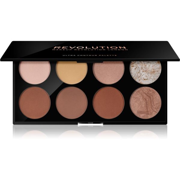 Makeup Revolution Makeup Revolution Ultra Contour paleta za konturiranje lica 13 g