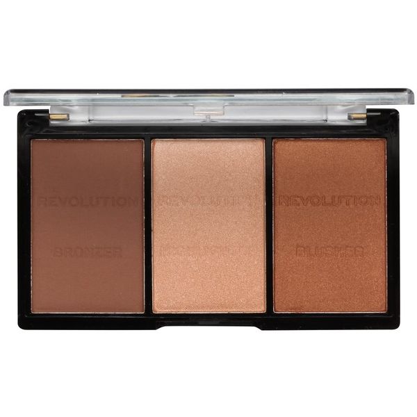 Makeup Revolution Makeup Revolution Ultra Sculpt & Contour paleta za konturiranje lica nijansa 04 Ultra Ligt/Medium 11 g