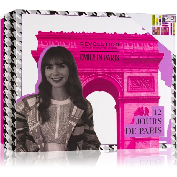 Makeup Revolution Makeup Revolution X Emily In Paris adventski kalendar 12 Days in Paris