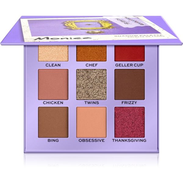 Makeup Revolution Makeup Revolution X Friends paleta sjenila za oči nijansa Monica 9 g