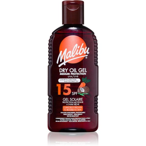 Malibu Malibu Dry Oil Gel Beta Carotene ulje za sunčanje s beta karotenom 200 ml