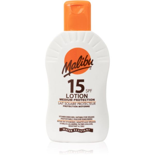 Malibu Malibu Lotion Medium Protection zaštitno mlijeko SPF 15 200 ml
