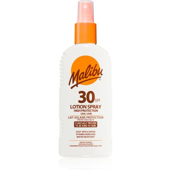 Malibu Malibu Lotion Spray High Protection sprej za sunčanje SPF 30 200 ml