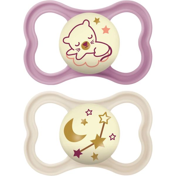 MAM MAM Air Night 6+ months duda Girl 2 kom