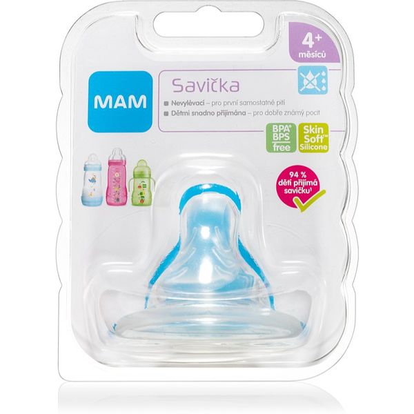 MAM MAM Baby Bottles Teat Spill-free sisač za bočicu 4m+ 1 kom