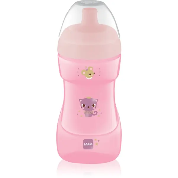 MAM MAM Sports Cup dječja bočica Pink 330 ml