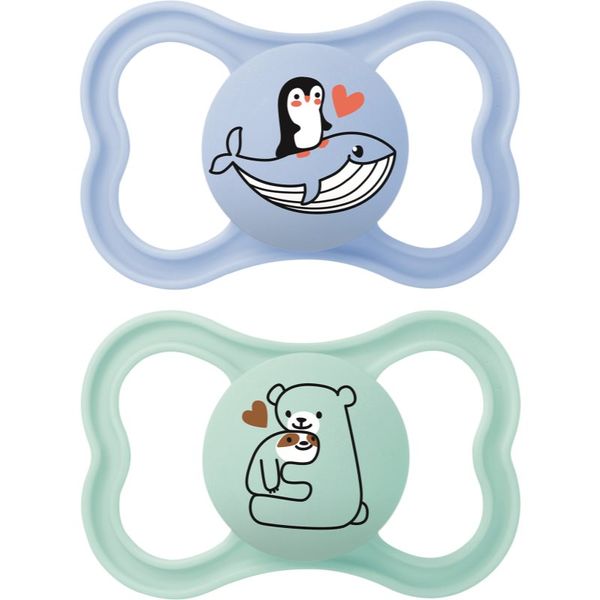 MAM MAM Supreme Double Box 6+ months duda Blue/Turquoise 2 kom