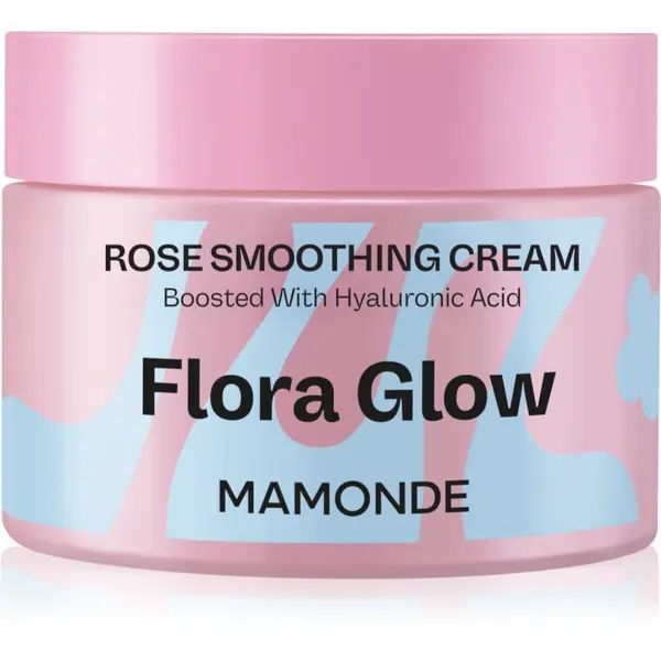 MAMONDE MAMONDE Flora Glow Rose Smoothing Cream intenzivna krema za zaglađivanje s hidratantnim učinkom 50 ml
