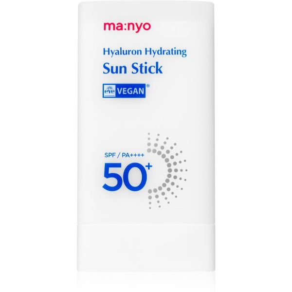ma:nyo ma:nyo Hyaluron Hydrating Sun Stick krema za sunčanje i sticku SPF 50+ 18 g