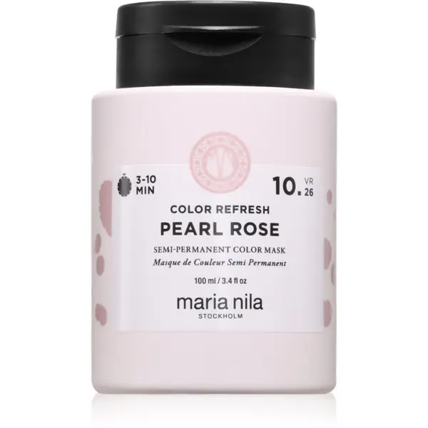 Maria Nila Maria Nila Colour Refresh blaga hranjiva maska bez trajnih pigmenata nijansa Pearl Rose 10.26 100 ml