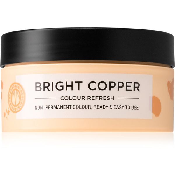 Maria Nila Maria Nila Colour Refresh Bright Copper blaga hranjiva maska bez trajnih pigmenata traje 4 – 10 pranja 7.40 100 ml
