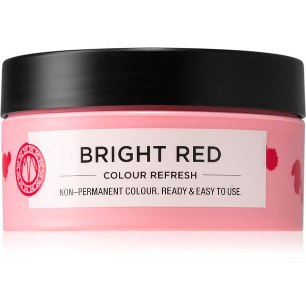 Maria Nila Maria Nila Colour Refresh Bright Red blaga hranjiva maska bez trajnih pigmenata traje 4 – 10 pranja 0.66 100 ml