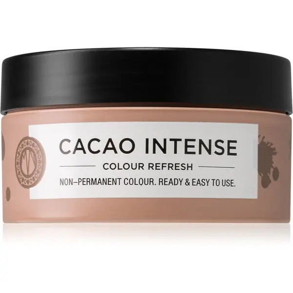 Maria Nila Maria Nila Colour Refresh Cacao Intense blaga hranjiva maska bez trajnih pigmenata traje 4 – 10 pranja 4.10 100 ml