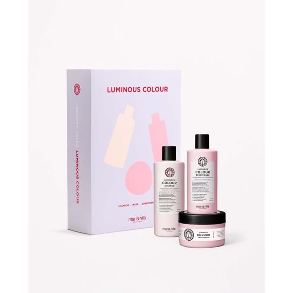 Maria Nila Maria Nila Luminous Colour Holiday Box poklon set za blistavu boju kose