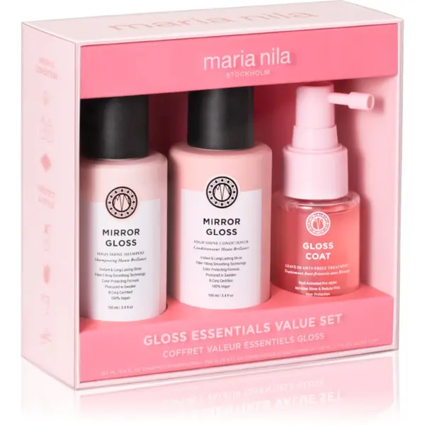 Maria Nila Maria Nila Mirror Gloss Essentials Value Set set 3 kom