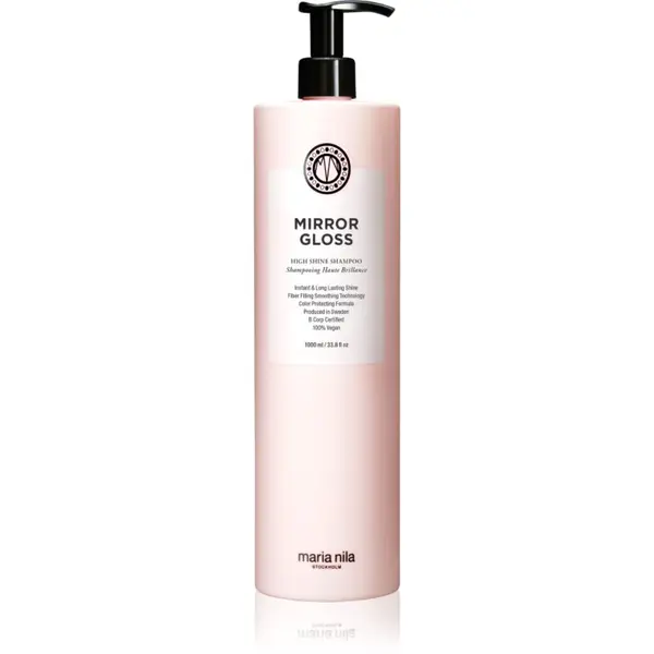 Maria Nila Maria Nila Mirror Gloss Shampoo hranjivi šampon za sjajnu i mekanu kosu 1000 ml