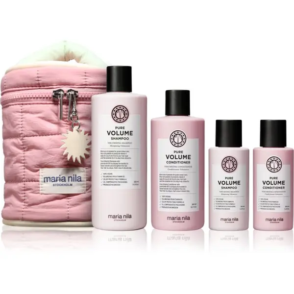 Maria Nila Maria Nila Pure Volume Beauty Bag poklon set za volumen kose 4 kom