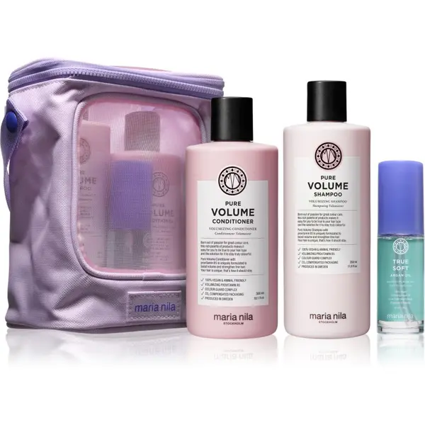 Maria Nila Maria Nila Pure Volume Beauty Bag poklon set za volumen kose