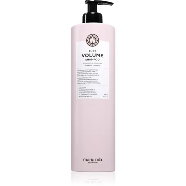 Maria Nila Maria Nila Pure Volume šampon za volumen tanke kose bez sulfata 1000 ml