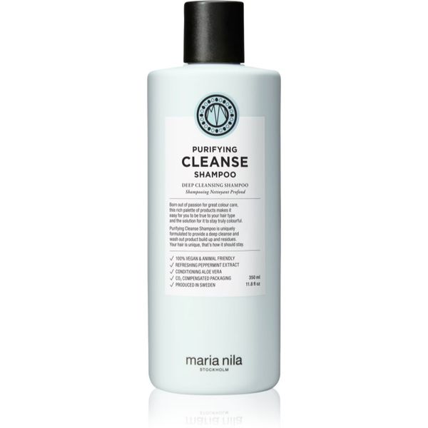Maria Nila Maria Nila Purifying Cleanse šampon za dubinsko čišćenje za sve tipove kose 350 ml