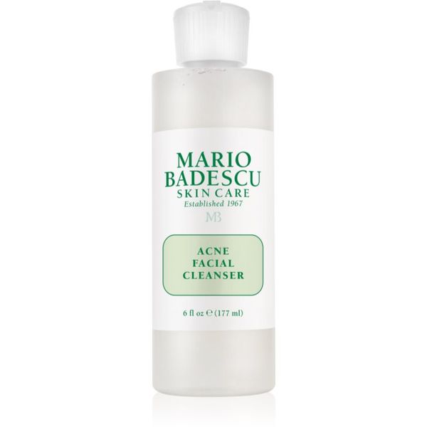 Mario Badescu Mario Badescu Acne Facial Cleanser gel za čišćenje za masno lice sklono aknama 177 ml