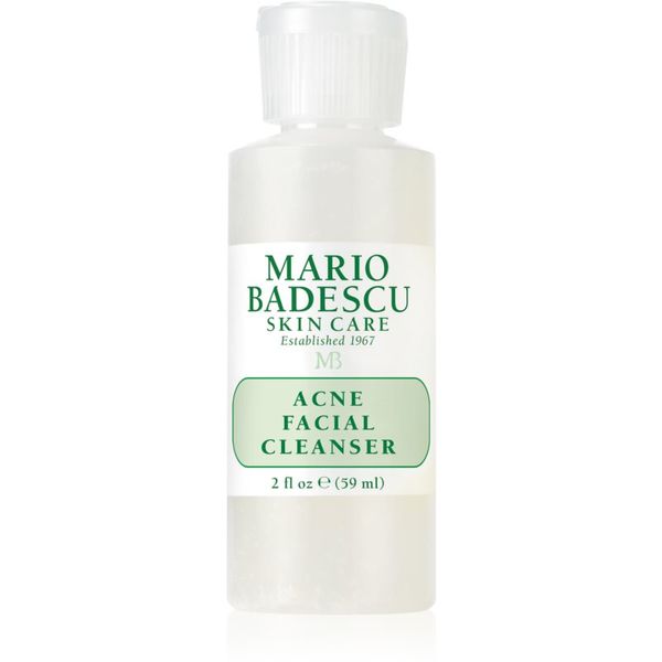 Mario Badescu Mario Badescu Acne Facial Cleanser gel za čišćenje za masno lice sklono aknama 59 ml