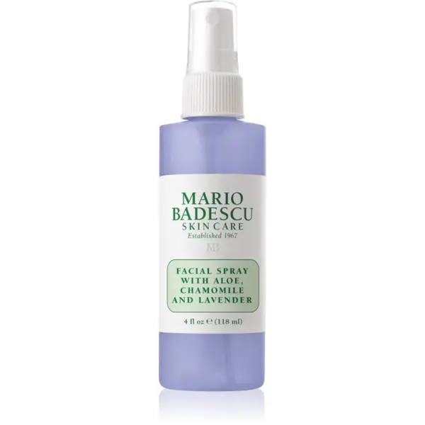 Mario Badescu Mario Badescu Facial Spray with Aloe, Chamomile and Lavender magla za lice s umirujućim djelovanjem 118 ml