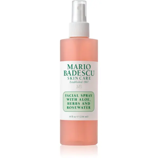 Mario Badescu Mario Badescu Facial Spray with Aloe, Herbs and Rosewater magla za toniranje lica za sjaj i hidrataciju 236 ml