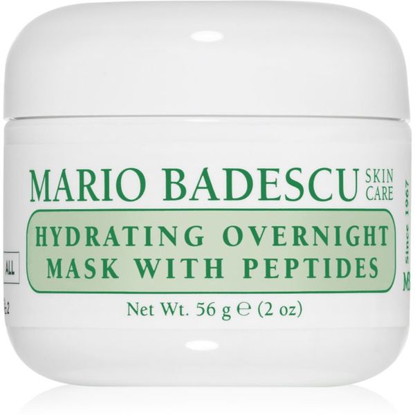 Mario Badescu Mario Badescu Hydrating Overnight Mask with Peptides maska za noć s peptidima 56 g