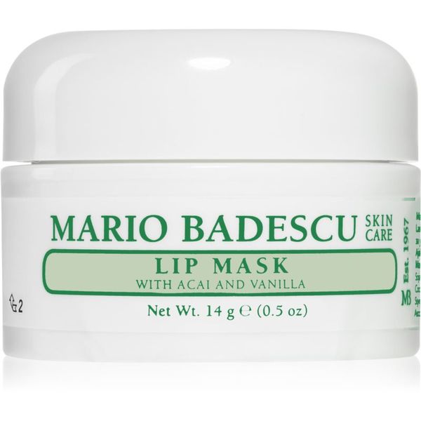 Mario Badescu Mario Badescu Lip Mask with Acai and Vanilla maska za noć za usne 14 g