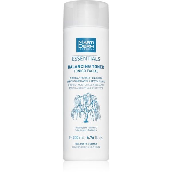 Martiderm MartiDerm Essentials normalizirajući tonik za smanjenje lučenja sebuma 200 ml