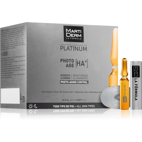 Martiderm MartiDerm Platinum Photo Age HA+ anti-agining serum u ampulama s vitaminom C 30x2 ml