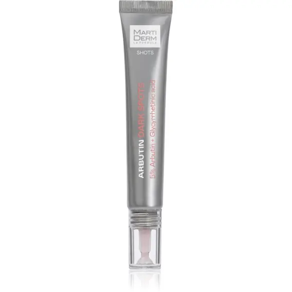 Martiderm MartiDerm Shots Arbutin Dark Spots serum za lice protiv pigmentnih mrlja 20 ml
