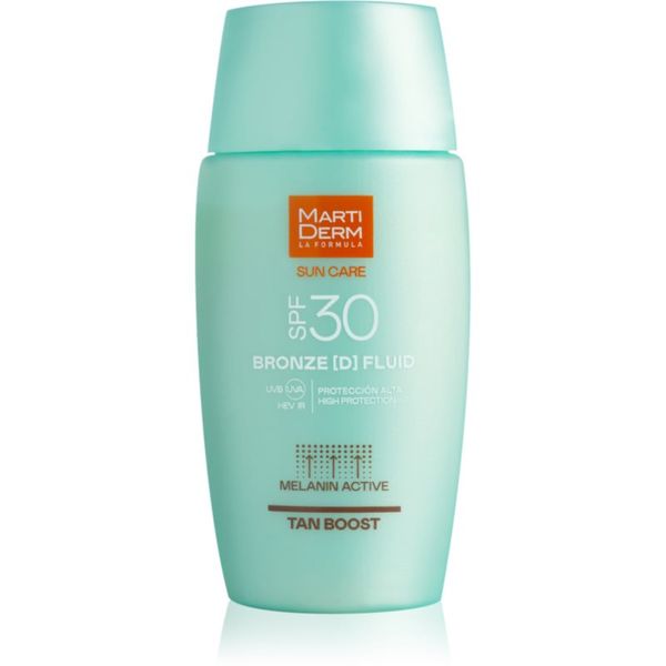 Martiderm MartiDerm Sun Care Bronze D Fluid fluid za sunčanje za lice za održavanje preplanulosti SPF 30 50 ml
