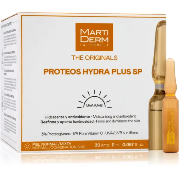 Martiderm MartiDerm The Originals Proteos Hydra Plus SP Ampoules njega protiv bora u ampulama 30x2 ml