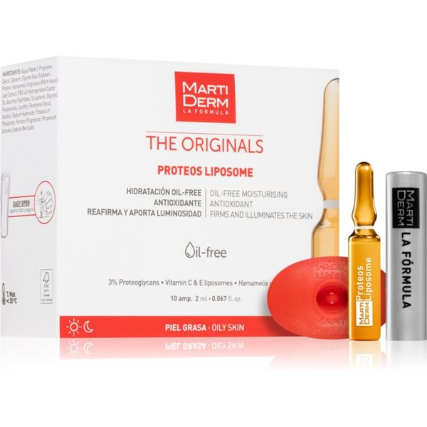 Martiderm MartiDerm The Originals Proteos Liposome njega za zaglađivanje i posvjetljivanje u ampulama 10x2 ml