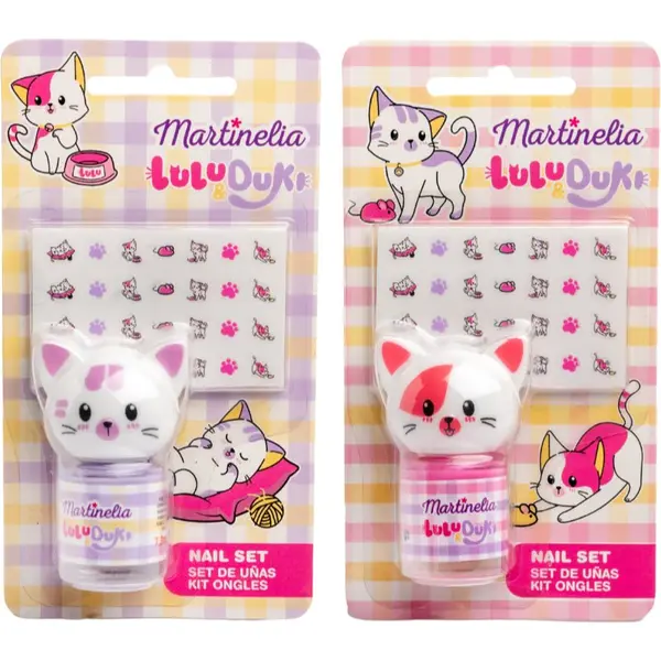 Martinelia Martinelia Lulu & Duki Nail Set poklon set za djecu