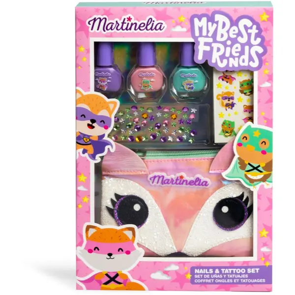 Martinelia Martinelia My Best Friends Nails & Tattoo set za djecu