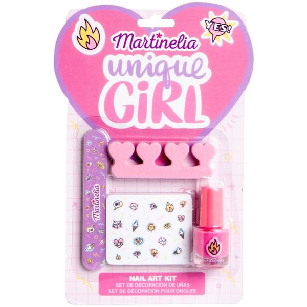 Martinelia Martinelia Super Girl Nail Art Kit set za manikuru (za djecu)