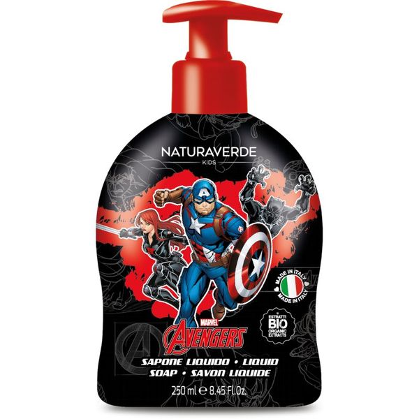 Marvel Marvel Avengers Liquid Soap tekući sapun za ruke za djecu Calendula and Chamomile extracts 250 ml